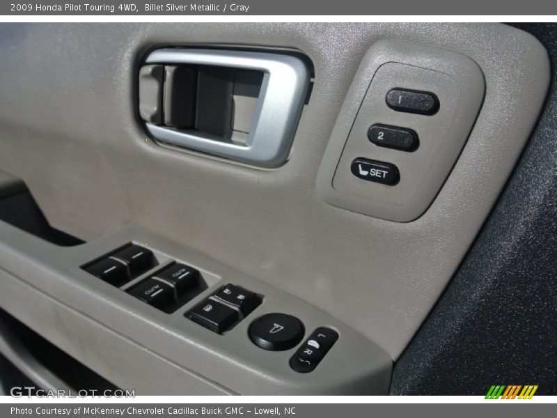 Billet Silver Metallic / Gray 2009 Honda Pilot Touring 4WD