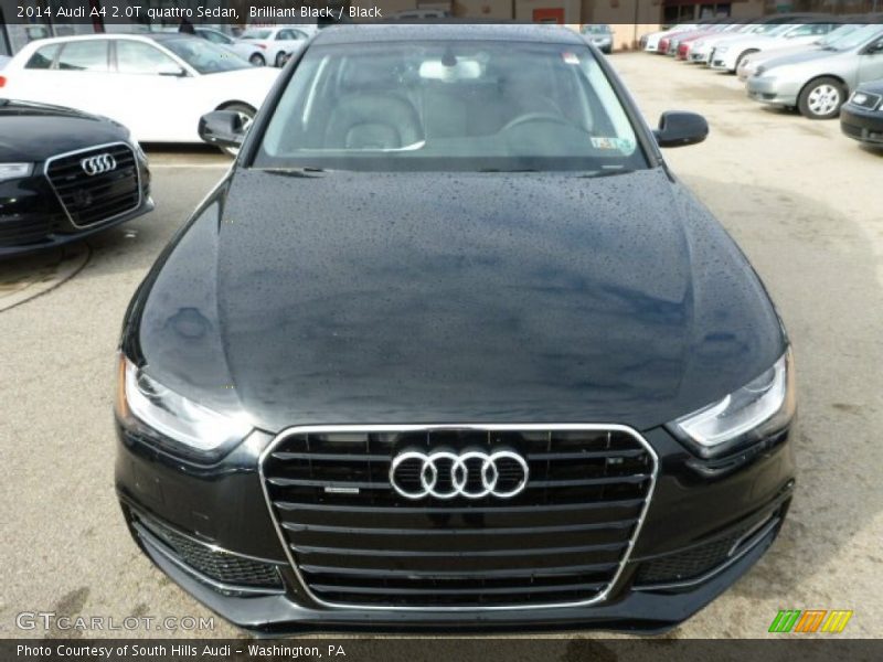 Brilliant Black / Black 2014 Audi A4 2.0T quattro Sedan