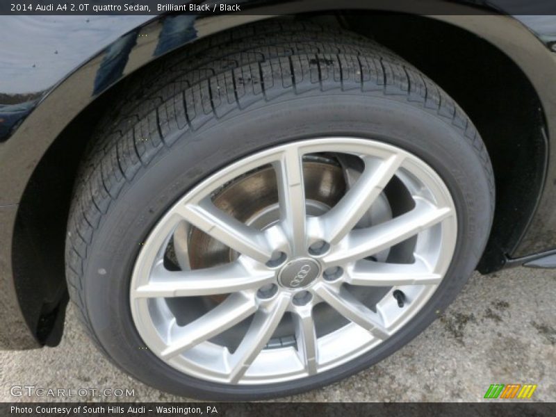 Brilliant Black / Black 2014 Audi A4 2.0T quattro Sedan