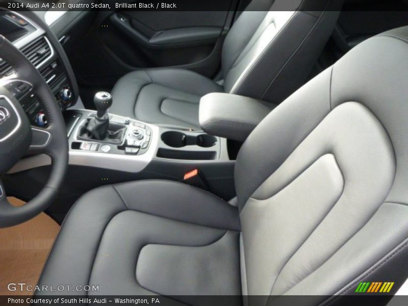 Brilliant Black / Black 2014 Audi A4 2.0T quattro Sedan