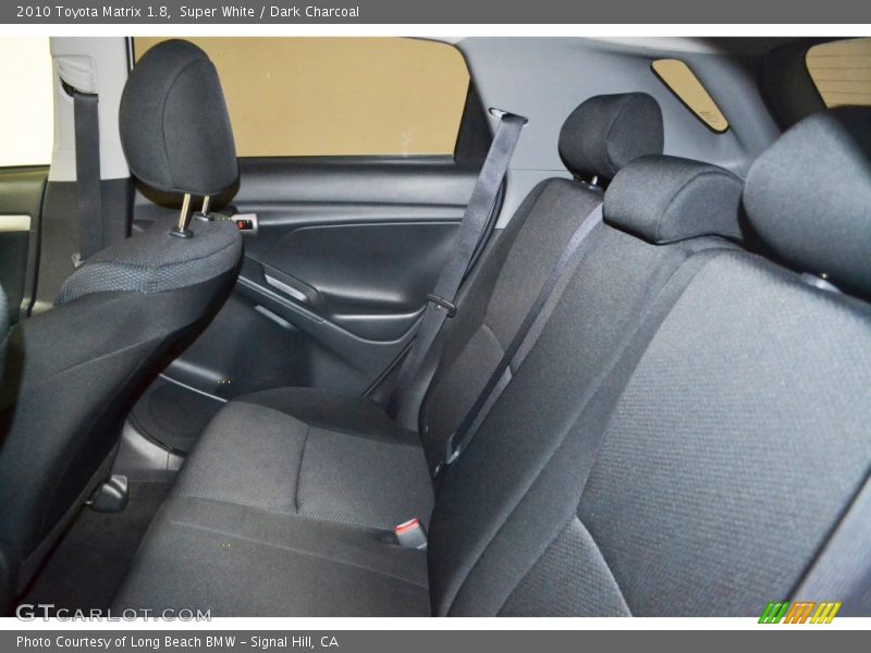 Super White / Dark Charcoal 2010 Toyota Matrix 1.8