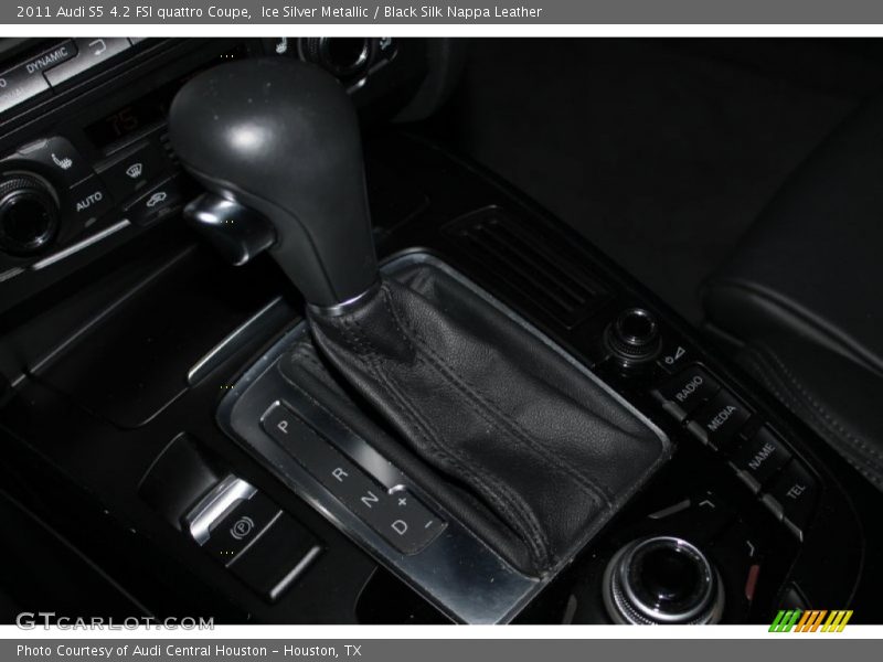 Ice Silver Metallic / Black Silk Nappa Leather 2011 Audi S5 4.2 FSI quattro Coupe