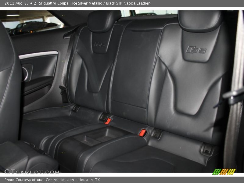 Ice Silver Metallic / Black Silk Nappa Leather 2011 Audi S5 4.2 FSI quattro Coupe