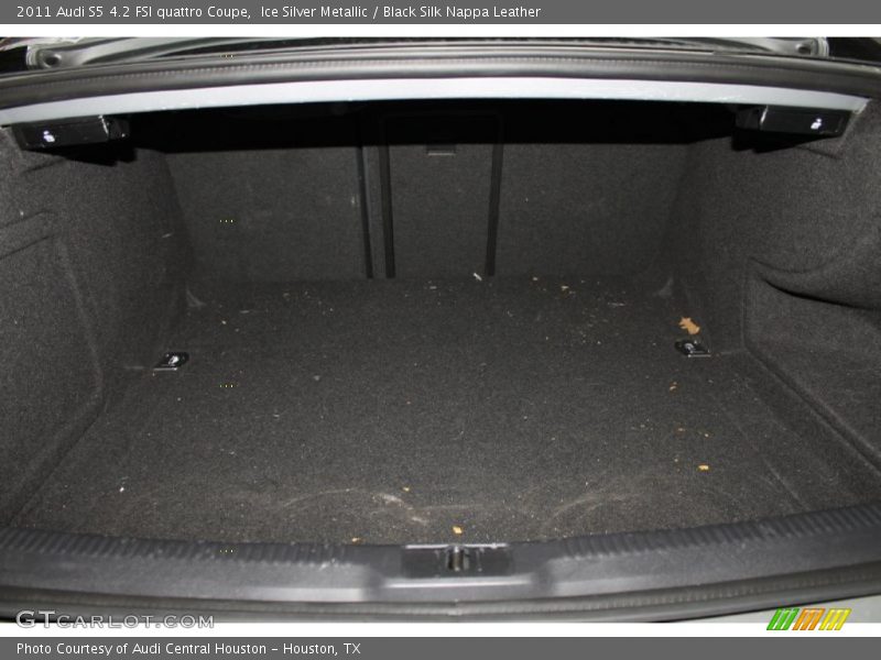 Ice Silver Metallic / Black Silk Nappa Leather 2011 Audi S5 4.2 FSI quattro Coupe