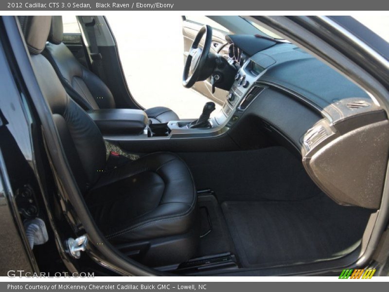 Black Raven / Ebony/Ebony 2012 Cadillac CTS 3.0 Sedan