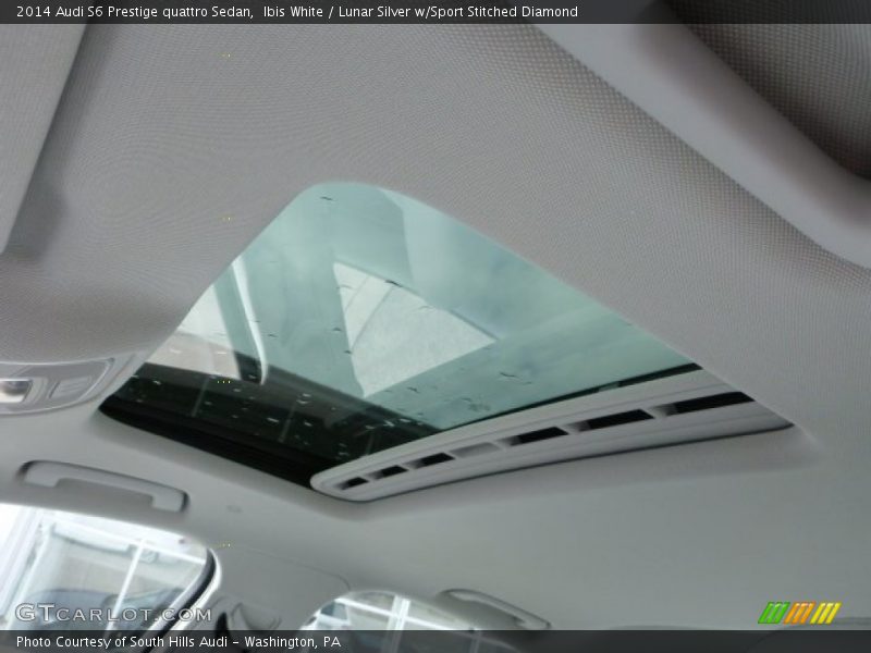 Sunroof of 2014 S6 Prestige quattro Sedan