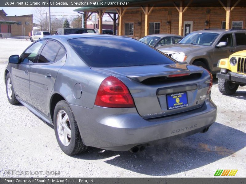 Greystone Metallic / Dark Pewter 2004 Pontiac Grand Prix GT Sedan