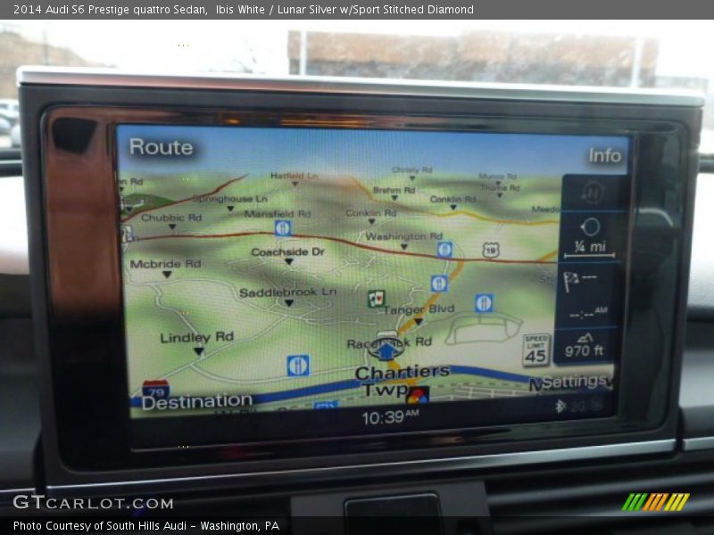 Navigation of 2014 S6 Prestige quattro Sedan