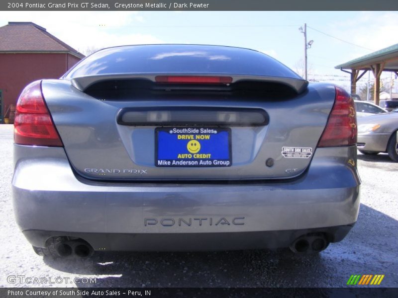 Greystone Metallic / Dark Pewter 2004 Pontiac Grand Prix GT Sedan