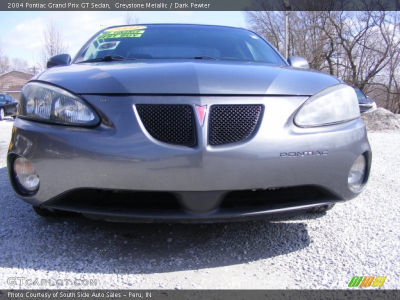 Greystone Metallic / Dark Pewter 2004 Pontiac Grand Prix GT Sedan