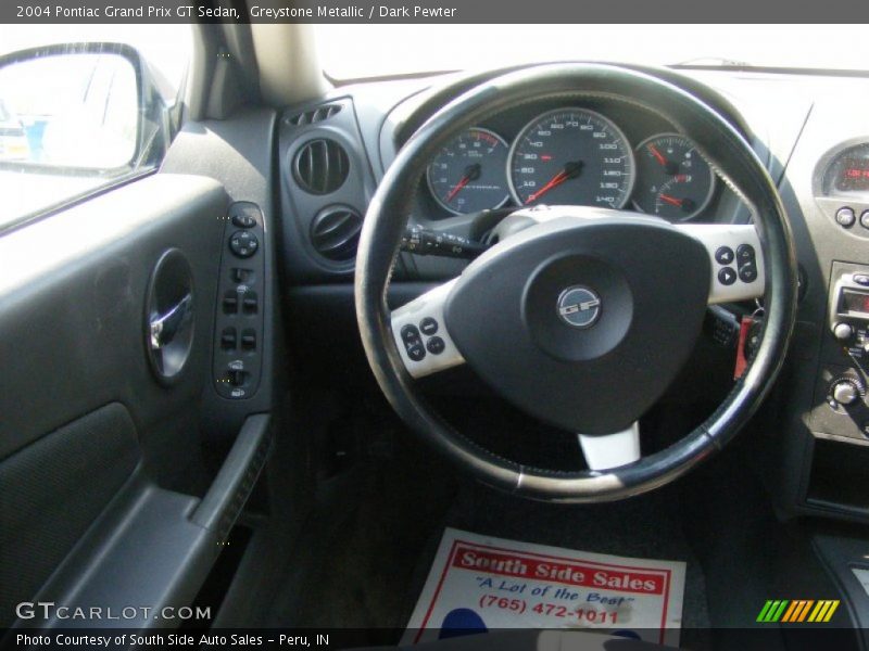 Greystone Metallic / Dark Pewter 2004 Pontiac Grand Prix GT Sedan