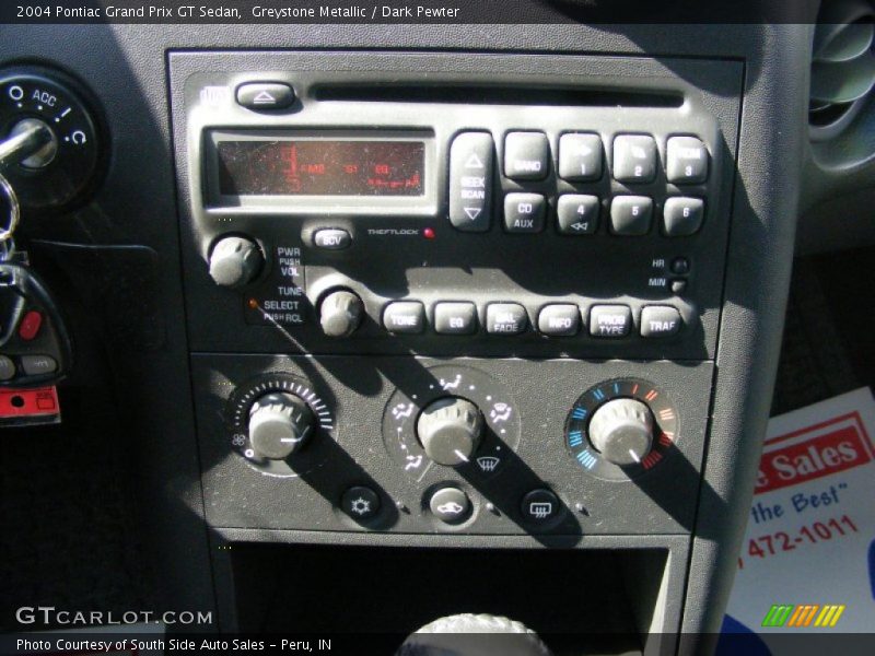 Controls of 2004 Grand Prix GT Sedan