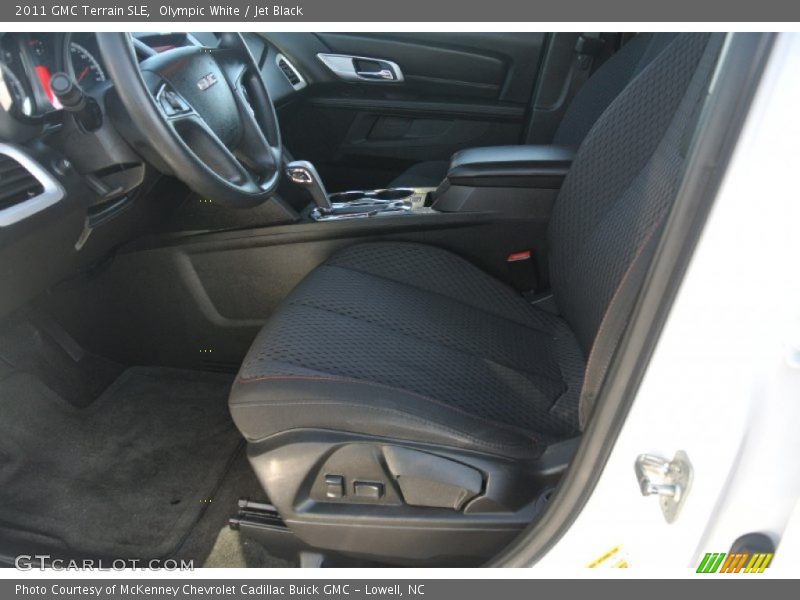 Olympic White / Jet Black 2011 GMC Terrain SLE