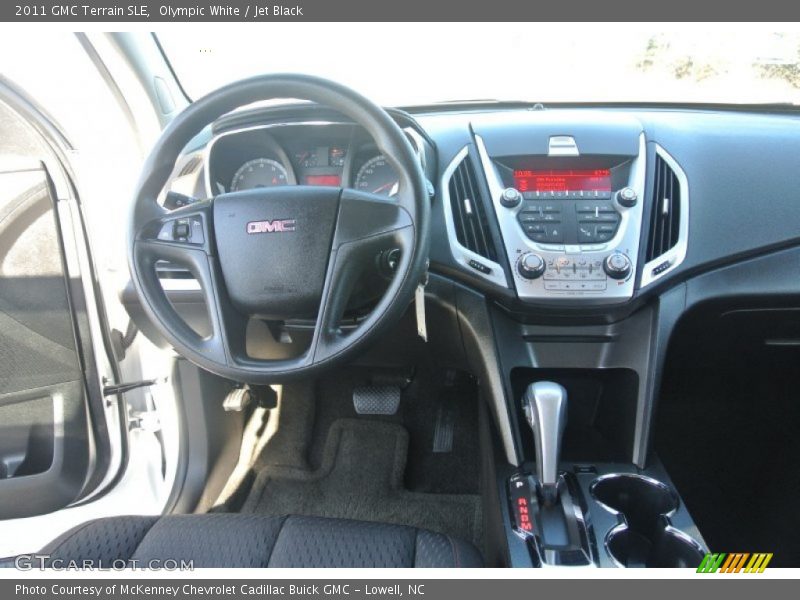 Olympic White / Jet Black 2011 GMC Terrain SLE