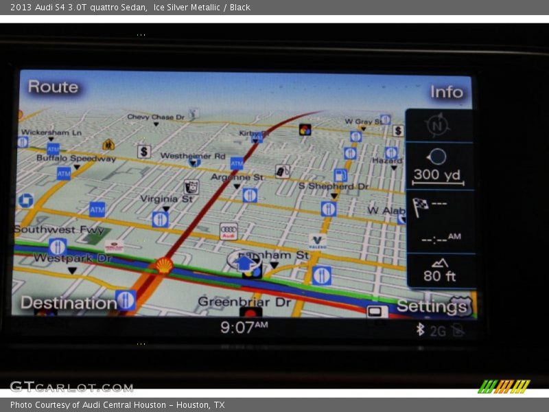 Ice Silver Metallic / Black 2013 Audi S4 3.0T quattro Sedan
