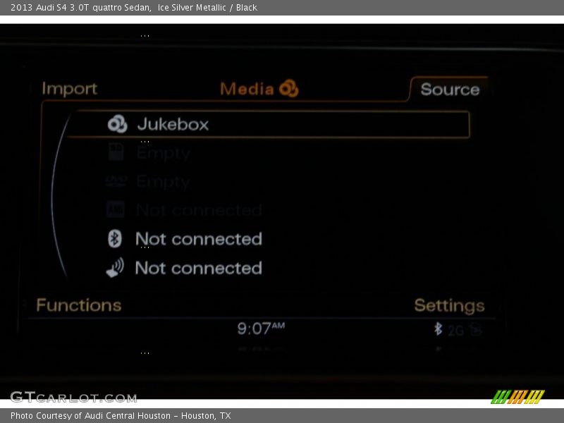 Ice Silver Metallic / Black 2013 Audi S4 3.0T quattro Sedan