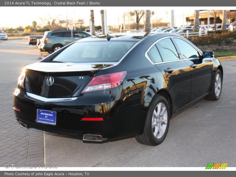 Crystal Black Pearl / Ebony 2014 Acura TL Technology