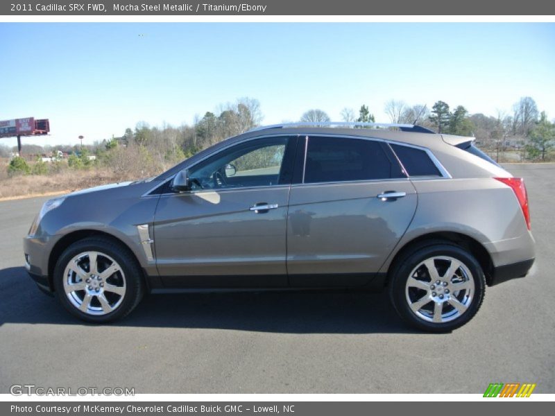 Mocha Steel Metallic / Titanium/Ebony 2011 Cadillac SRX FWD