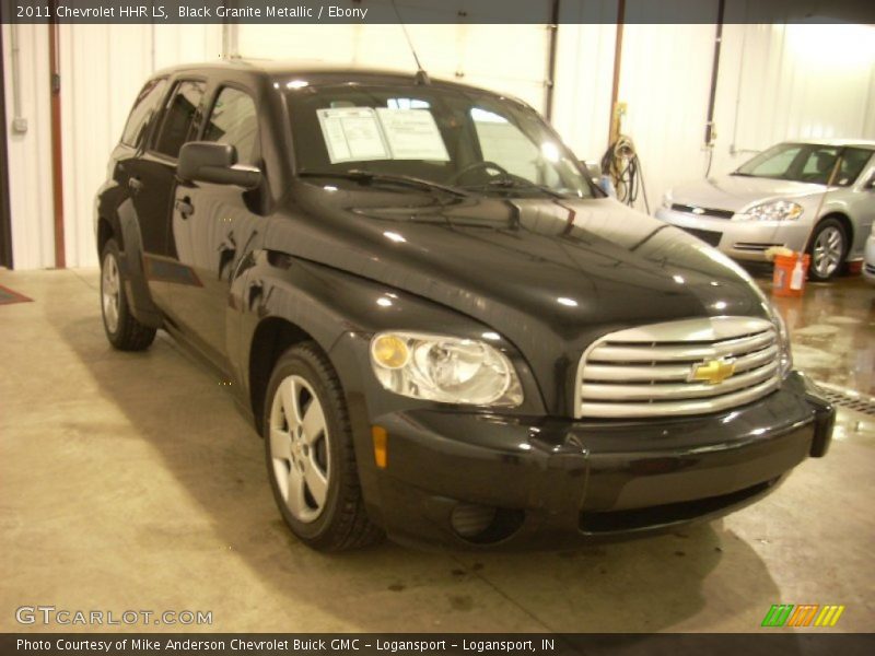 Black Granite Metallic / Ebony 2011 Chevrolet HHR LS