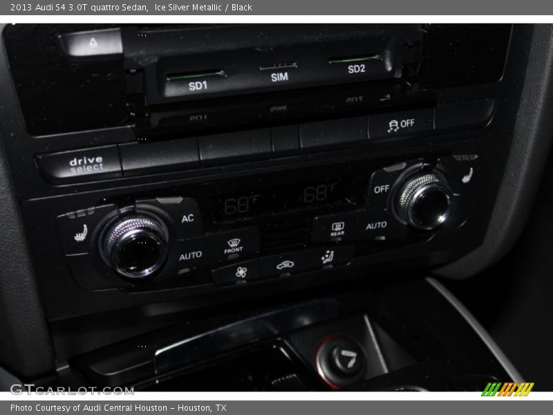Ice Silver Metallic / Black 2013 Audi S4 3.0T quattro Sedan