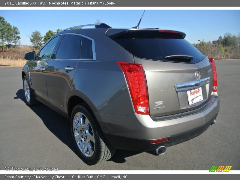Mocha Steel Metallic / Titanium/Ebony 2011 Cadillac SRX FWD