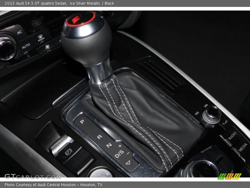 Ice Silver Metallic / Black 2013 Audi S4 3.0T quattro Sedan