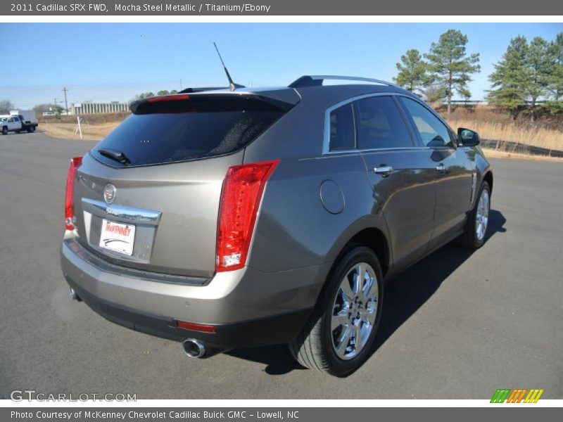 Mocha Steel Metallic / Titanium/Ebony 2011 Cadillac SRX FWD