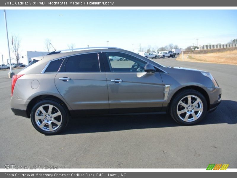 Mocha Steel Metallic / Titanium/Ebony 2011 Cadillac SRX FWD