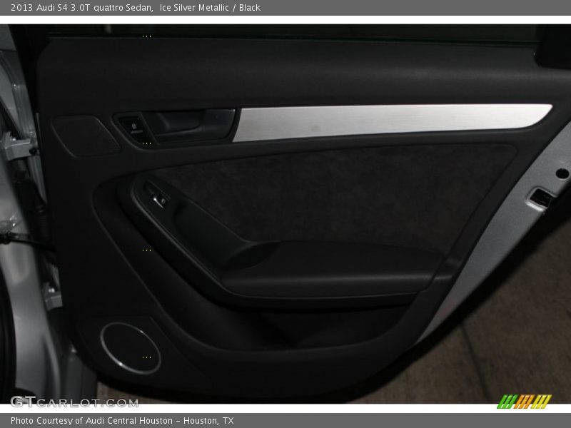 Ice Silver Metallic / Black 2013 Audi S4 3.0T quattro Sedan