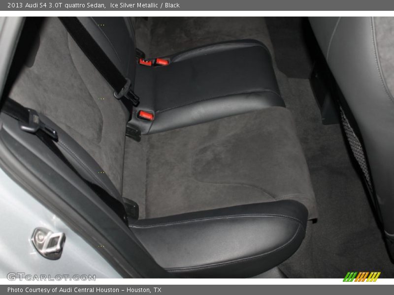 Ice Silver Metallic / Black 2013 Audi S4 3.0T quattro Sedan