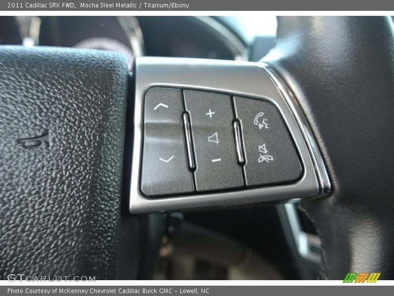 Mocha Steel Metallic / Titanium/Ebony 2011 Cadillac SRX FWD