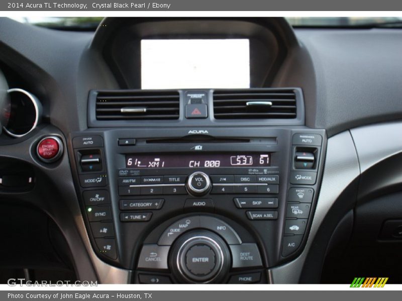 Crystal Black Pearl / Ebony 2014 Acura TL Technology