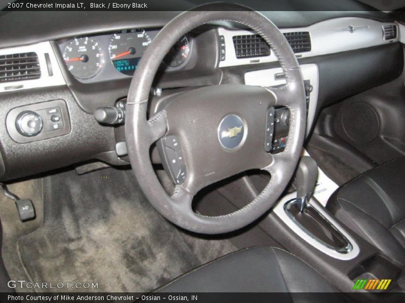 Black / Ebony Black 2007 Chevrolet Impala LT