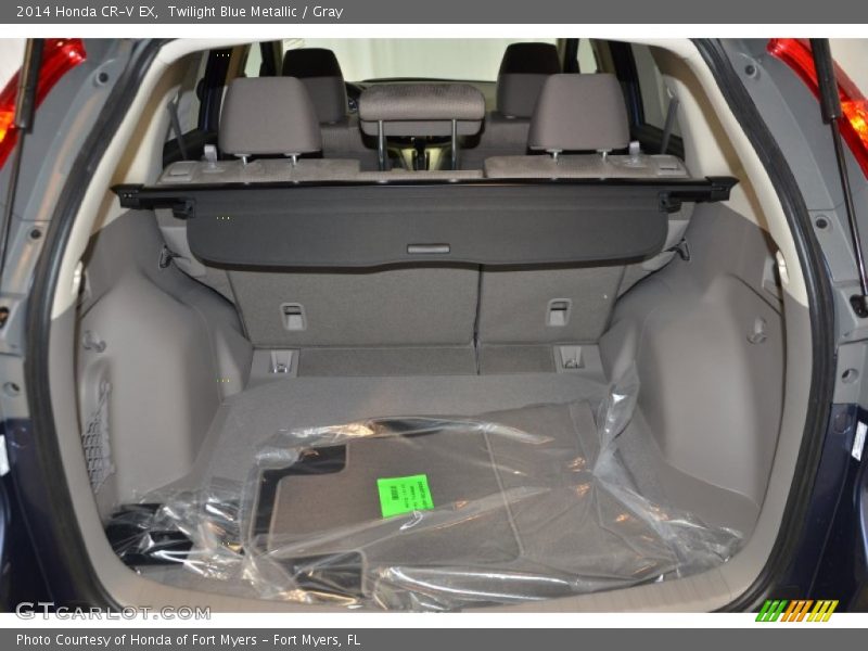 Twilight Blue Metallic / Gray 2014 Honda CR-V EX