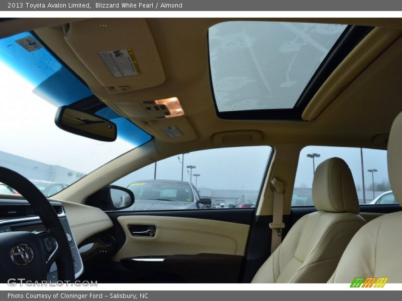 Blizzard White Pearl / Almond 2013 Toyota Avalon Limited