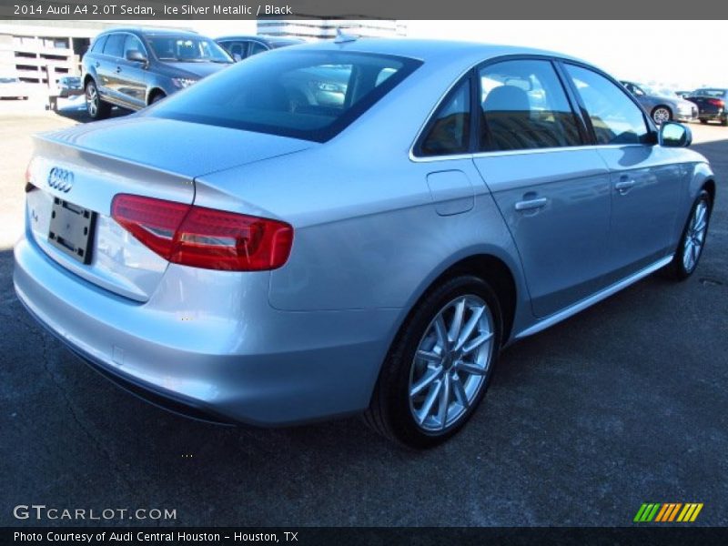 Ice Silver Metallic / Black 2014 Audi A4 2.0T Sedan