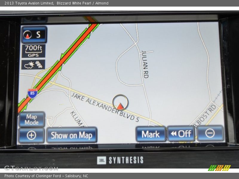 Blizzard White Pearl / Almond 2013 Toyota Avalon Limited