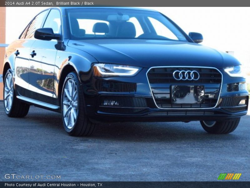 Brilliant Black / Black 2014 Audi A4 2.0T Sedan
