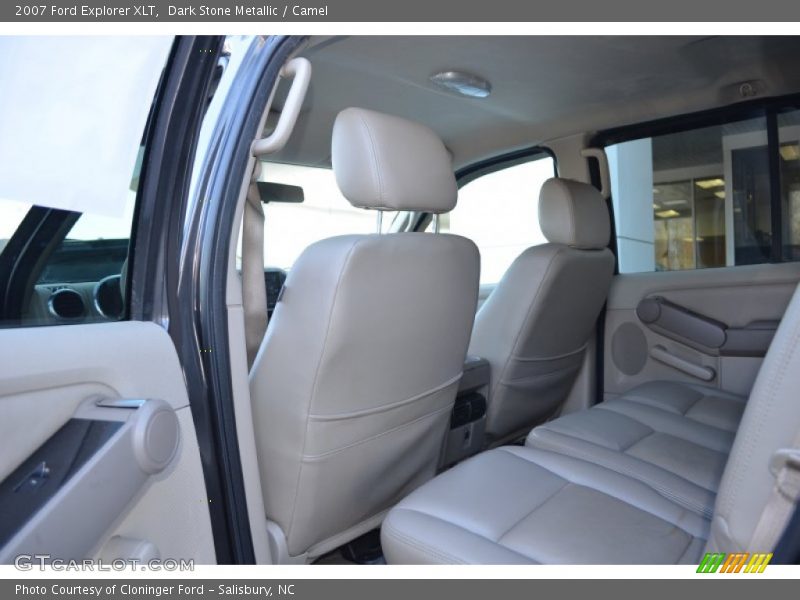 Dark Stone Metallic / Camel 2007 Ford Explorer XLT