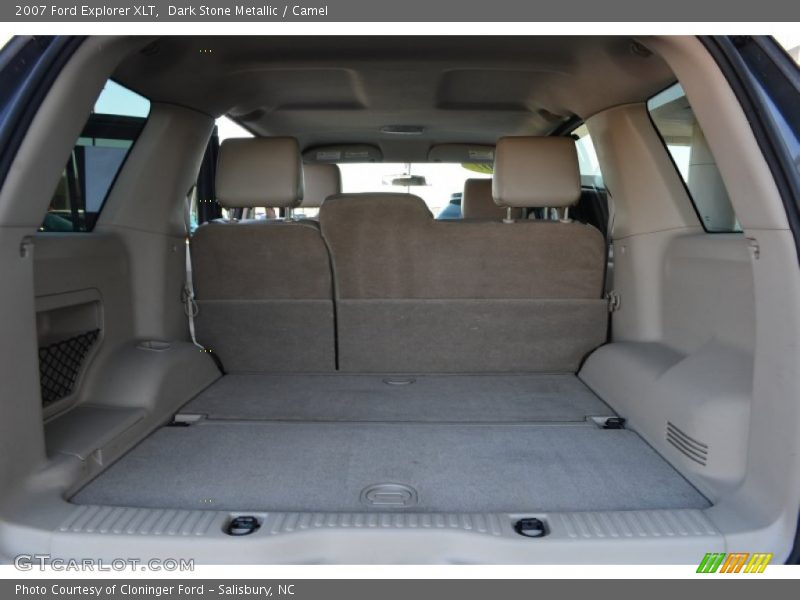 Dark Stone Metallic / Camel 2007 Ford Explorer XLT