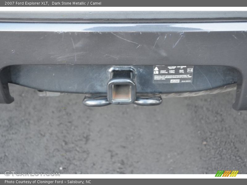 Dark Stone Metallic / Camel 2007 Ford Explorer XLT