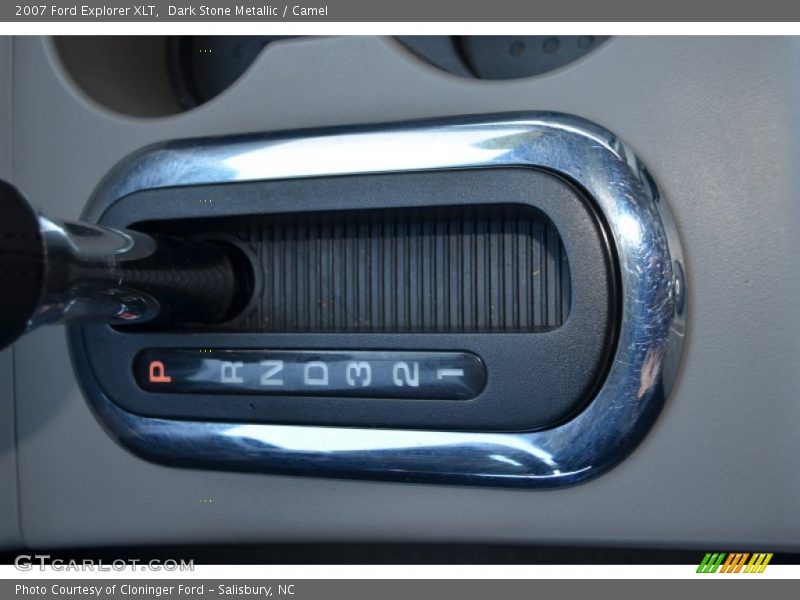 Dark Stone Metallic / Camel 2007 Ford Explorer XLT