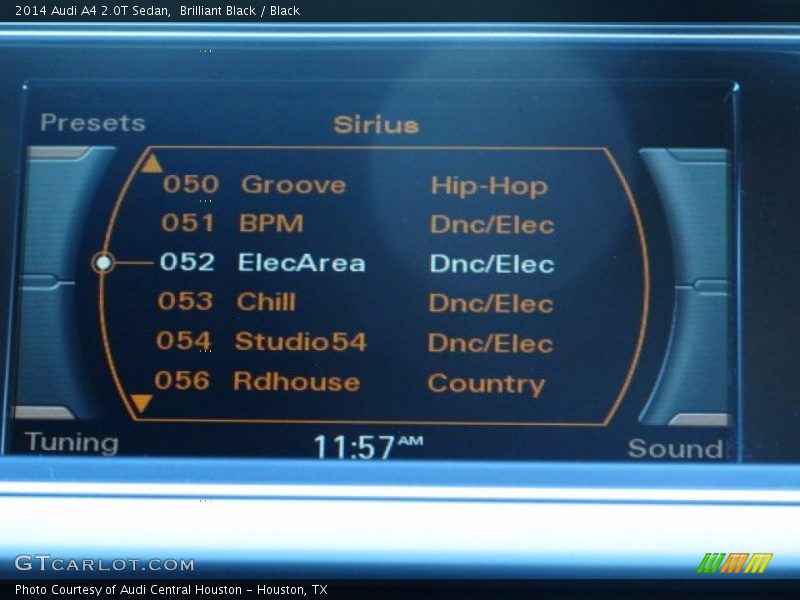 Brilliant Black / Black 2014 Audi A4 2.0T Sedan