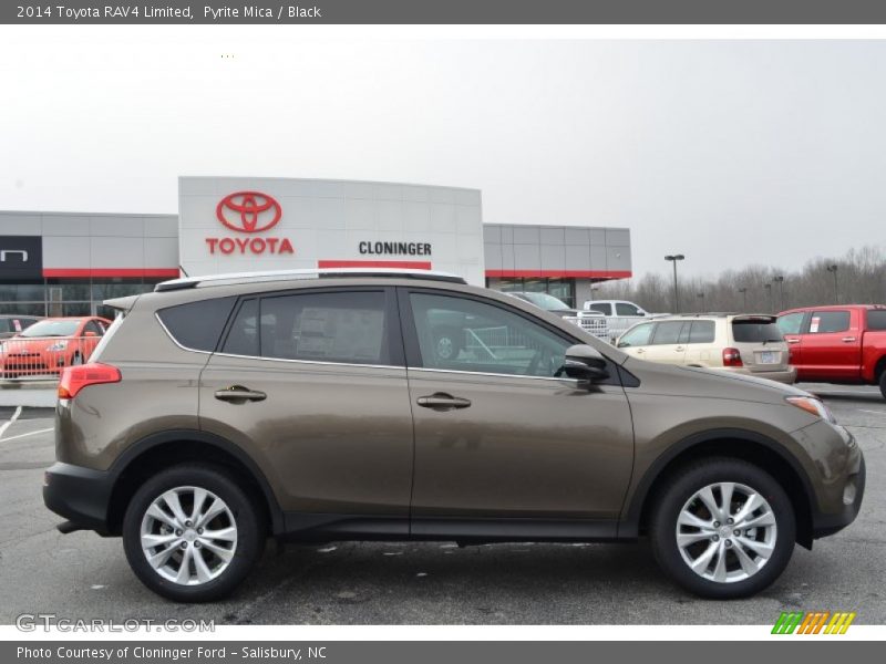 Pyrite Mica / Black 2014 Toyota RAV4 Limited
