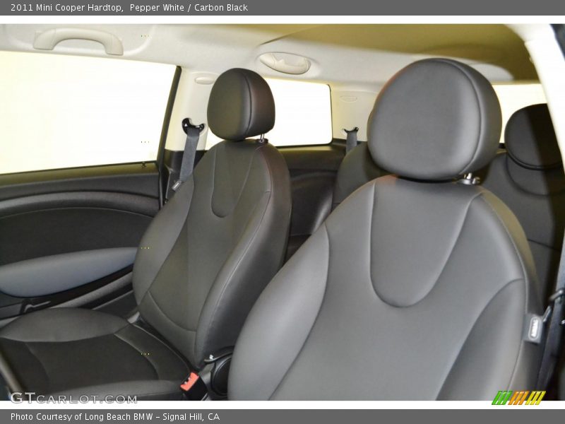 Pepper White / Carbon Black 2011 Mini Cooper Hardtop