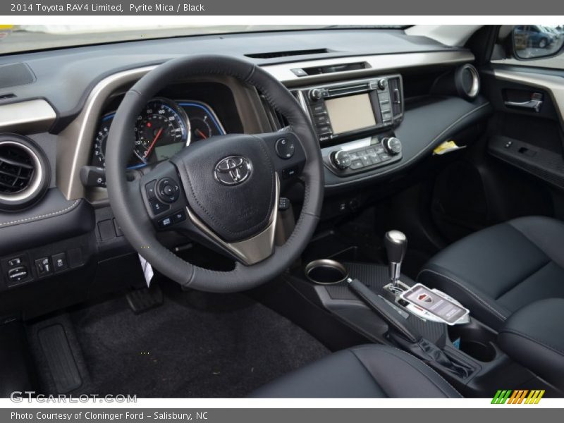  2014 RAV4 Limited Black Interior