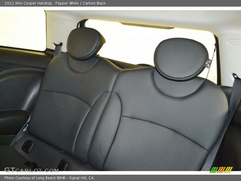 Pepper White / Carbon Black 2011 Mini Cooper Hardtop