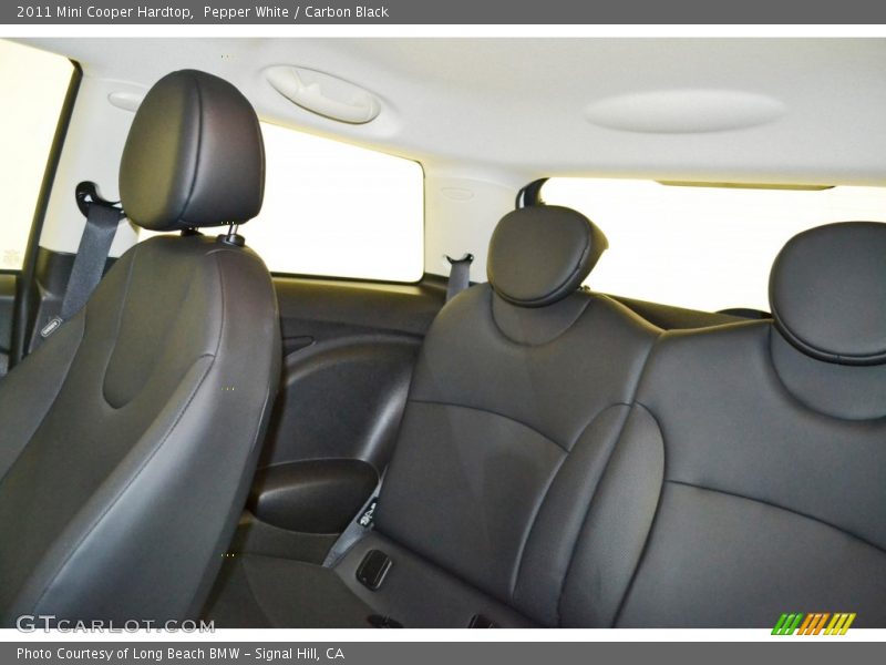 Pepper White / Carbon Black 2011 Mini Cooper Hardtop