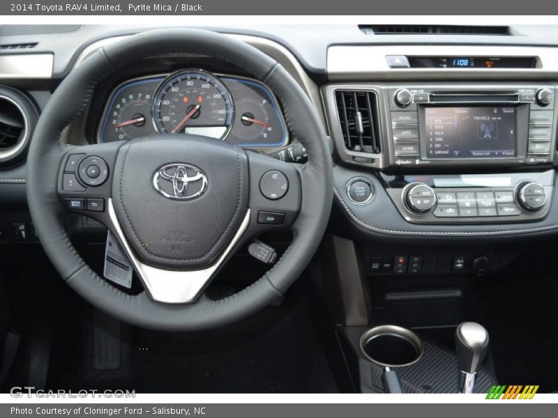 Dashboard of 2014 RAV4 Limited