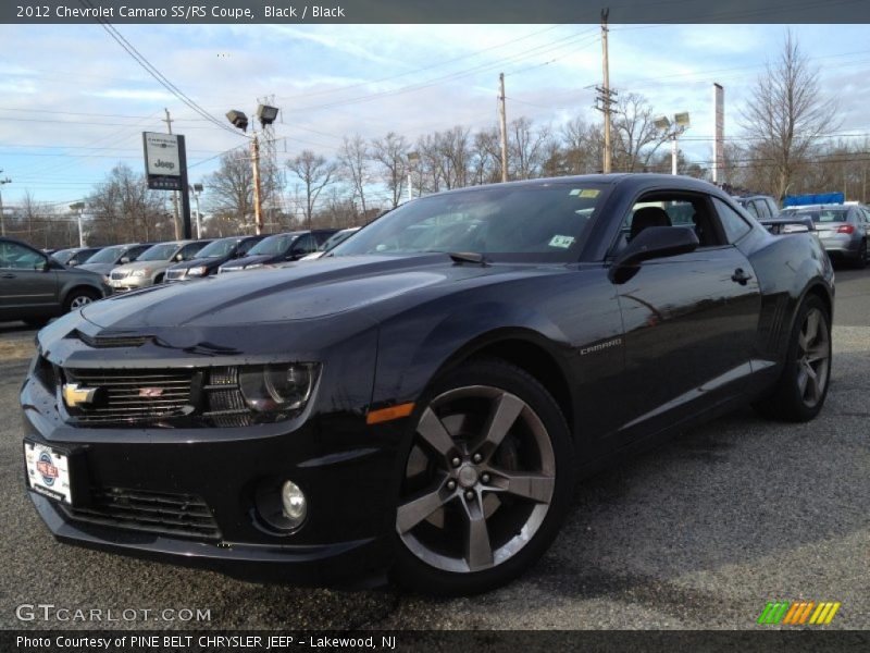 Black / Black 2012 Chevrolet Camaro SS/RS Coupe
